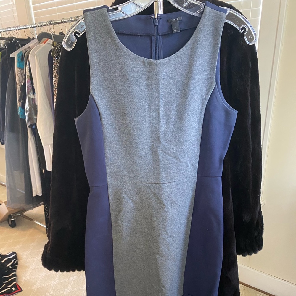 JCREW NEOPRENE WORK DRESS SIZE 4